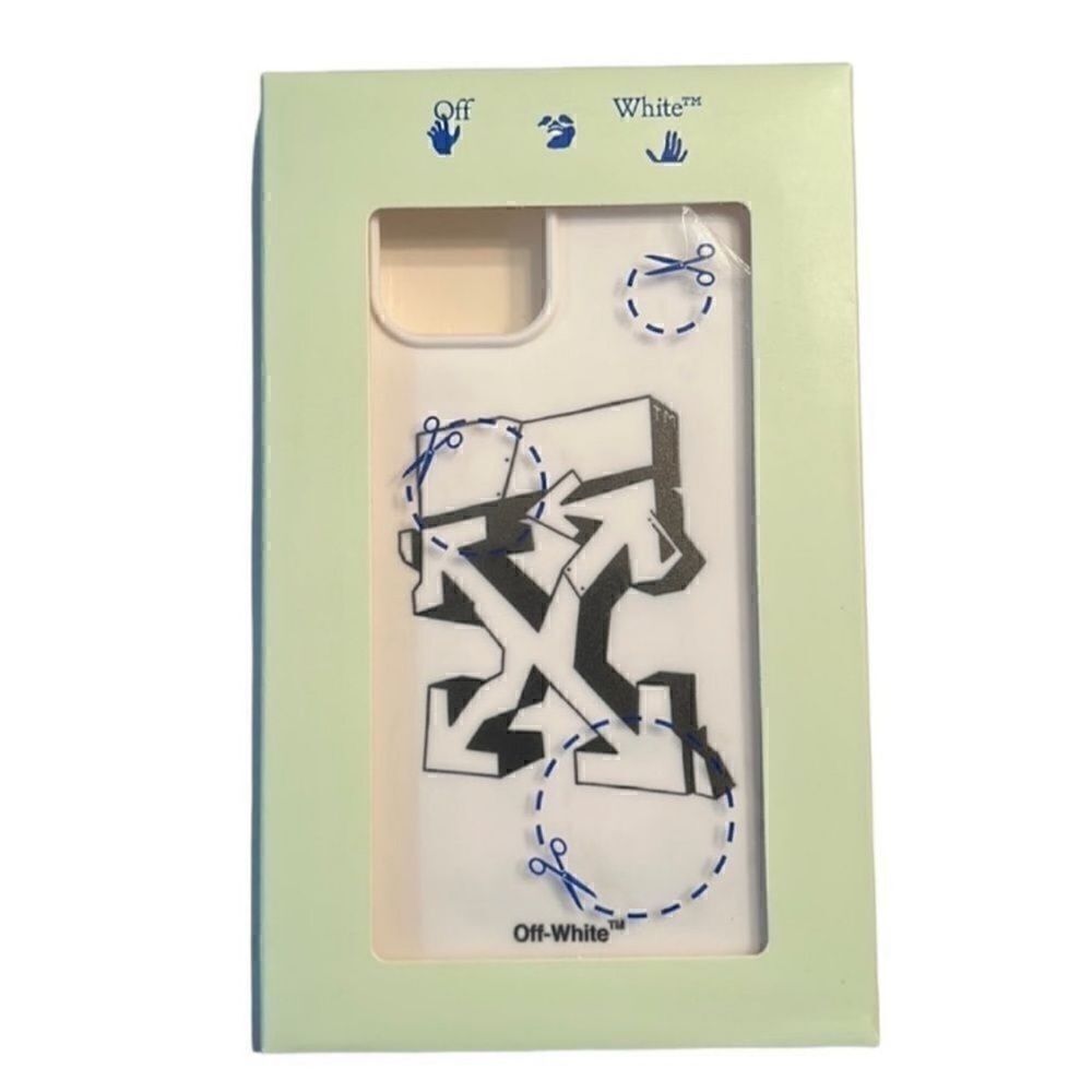 Authentic Unisex Off White 12/12Pro Phone
White Case.